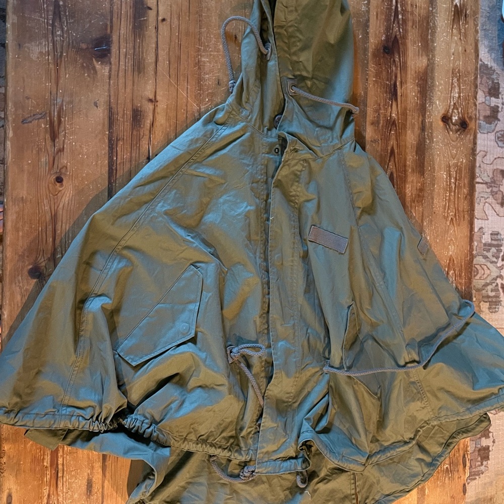 Bar III Women’s 100% Cotton adjustable waist Poncho